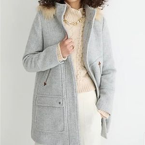 J. Crew Chateau Parka in Italian Stadium Cloth Wool
